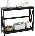 Yaheetech Console Table for Entryway, 2 Tier Entryway Table Bookshelf Accent by Yaheetech