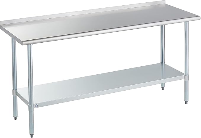 ROCKPOINT Stainless Steel Table by ROCKPOINT