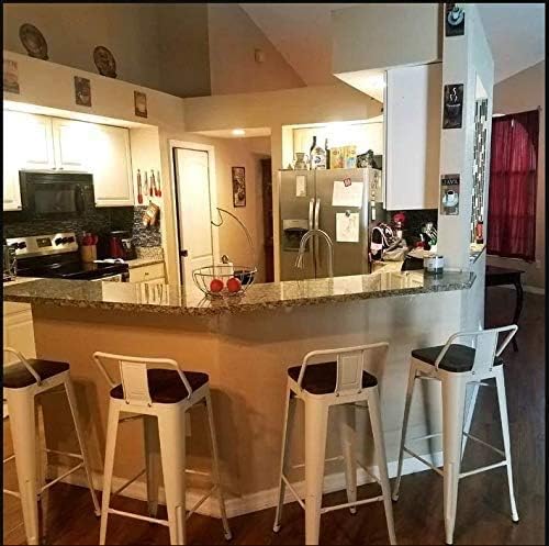 Yongchuang 24 inch Barstools Set of 4 Counter Height Bar Stools Farmhouse - Image 8