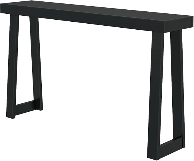 Plank+Beam Solid Wood Console Table, 56 Inch, Sofa Table, Narrow Entryway Table - Image 3