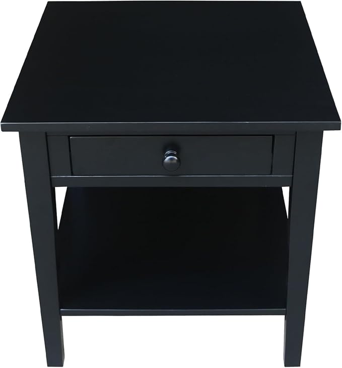 IC INTERNATIONAL CONCEPTS Solid Wood Spencer End Table - Image 10