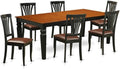 East West Furniture LGAV7-BCH-LC 7 Piece Dining Room Table Set Consist of a by EastWestFurniture