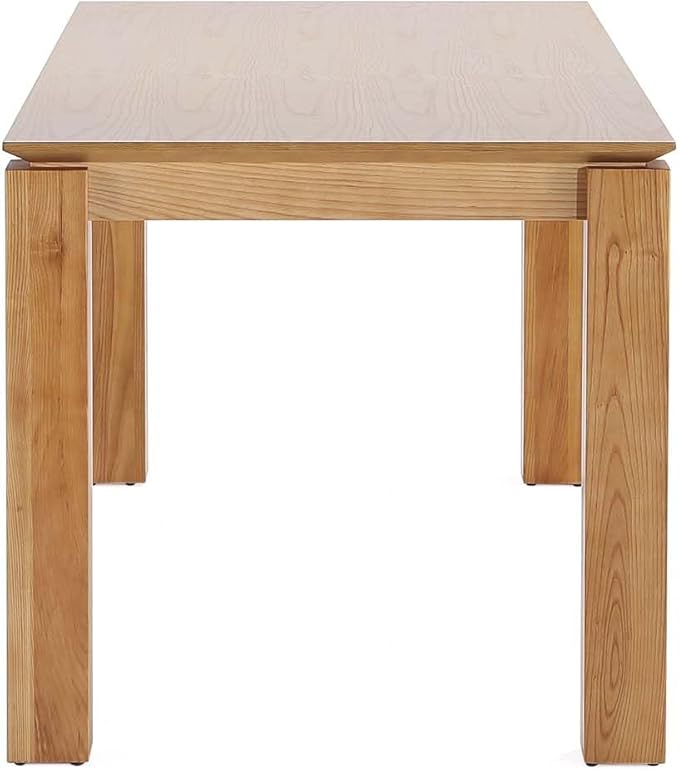 Manhattan Comfort Rockaway 70.86" Modern Solid Wood Dining Table - Image 7