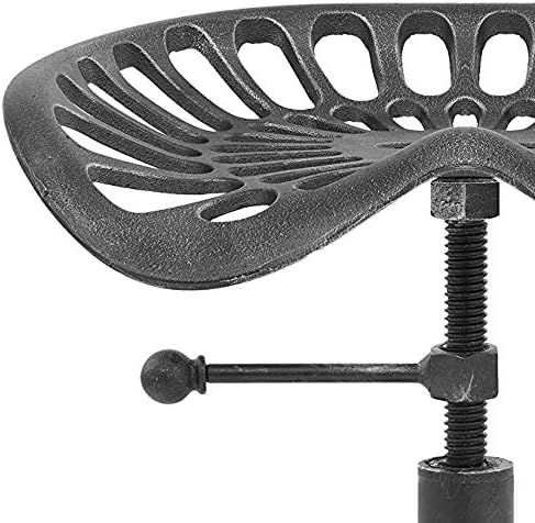 LOKKHAN Rustic Industrial Bar Stool - Image 6