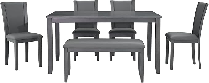 Ball & Cast 6 Piece Dining Table Set - Image 9