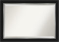 Amanti Art Black Bathroom Mirror by AmantiArt