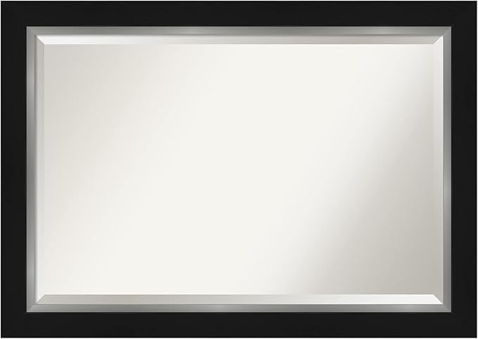Amanti Art Black Bathroom Mirror by AmantiArt