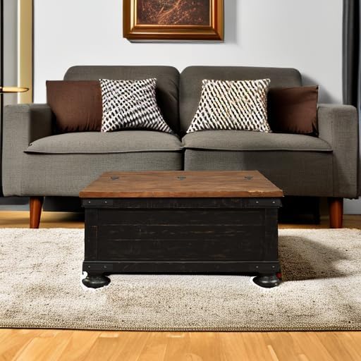 Signature Design by Ashley Valebeck Farmhouse Lift Top Coffee Table - Image 2