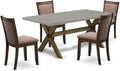 East West Furniture X797MZ748-5 5 Piece Kitchen Table Set by EastWestFurniture