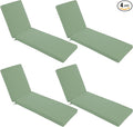 Chaise Lounge Cushions Outdoor Set of 4 by SUMMSUN