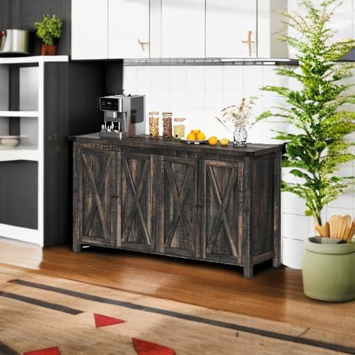 YITAHOME Farmhouse Sideboard Buffet Cabinet - Image 5