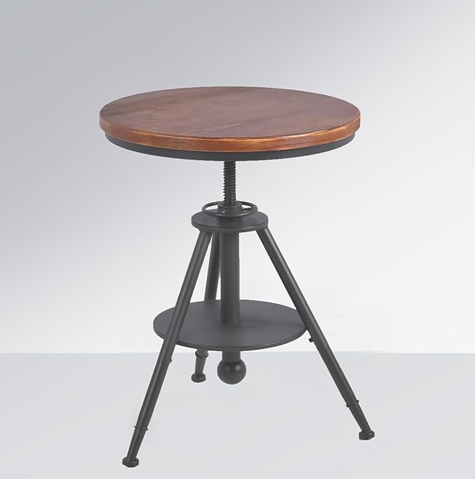 Dia 19.7" Round Pub Table Height Adjustable - Image 4