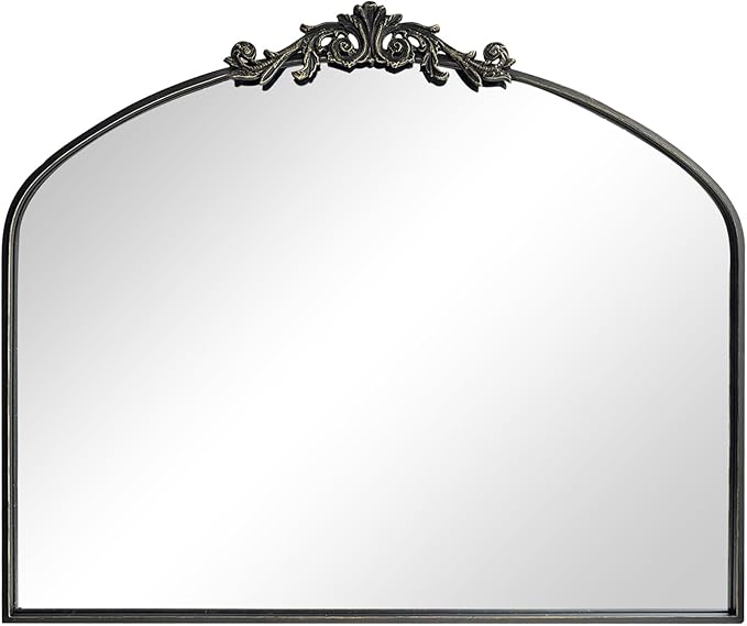 Wall Mirror Window Decorative Traditional Mirrors Antique Arched Farmhouse - Image 10