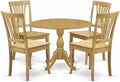 East West Furniture DMAV5-OAK-W 5 Piece Dinette Set by EastWestFurniture