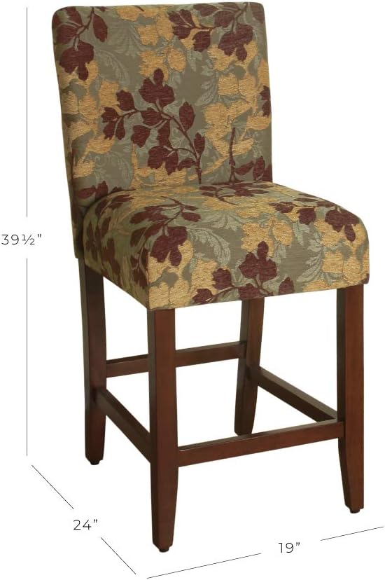 HomePop Upholstered Counter Height Barstool - Image 3