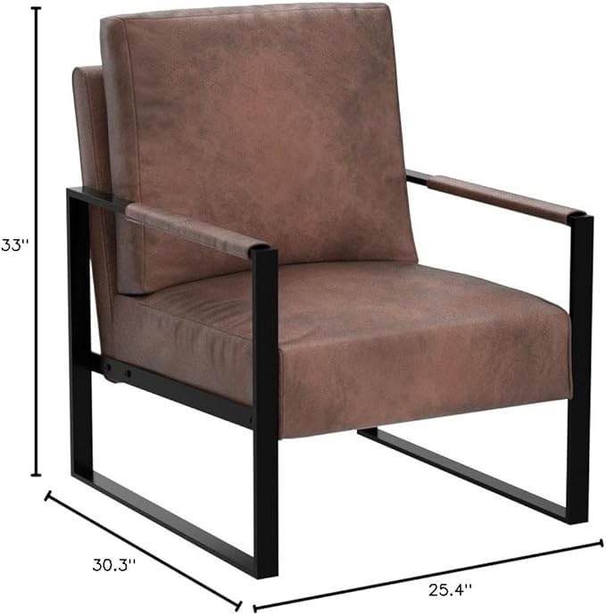 Container Furniture Classic Mid Century Modern Accent Chair - Image 2
