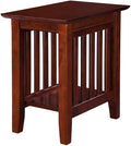 AFI Mission Chair Side Table in Walnut by AFIFurnishings