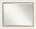 Amanti Art White Bathroom Mirror by AmantiArt