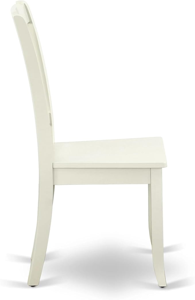 East West Furniture AMDA3-LWH-W 3 Piece Dinette Set - Image 8