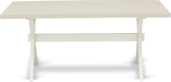 East West Furniture X027LA015-6 6 Piece Dining Table Set Contains a Rectangle - Image 5