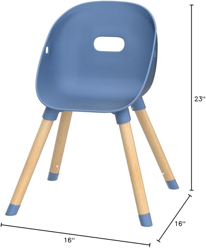 Lalo The Play Chair, Wooden and Non-Toxic Plastic Kids and Toddler Chair - Image 2
