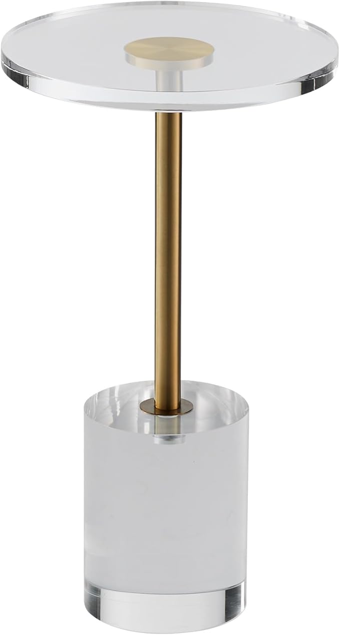 VEVOR Clear Acrylic End Table, Acrylic Side Table - Image 9