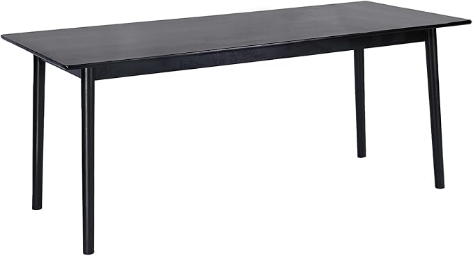 DELAVIN 70.8" Large Solid Wood Dining Table - Image 7