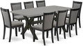 East West Furniture X697MZ650-9 9 Piece Dining Room Set Includes a Rectangle by EastWestFurniture