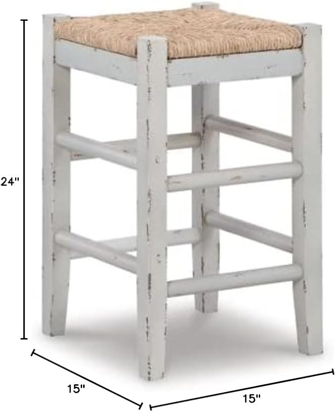Signature Design by Ashley Mirimyn Farmhouse 23.63" Counter Height Bar Stool - Image 3