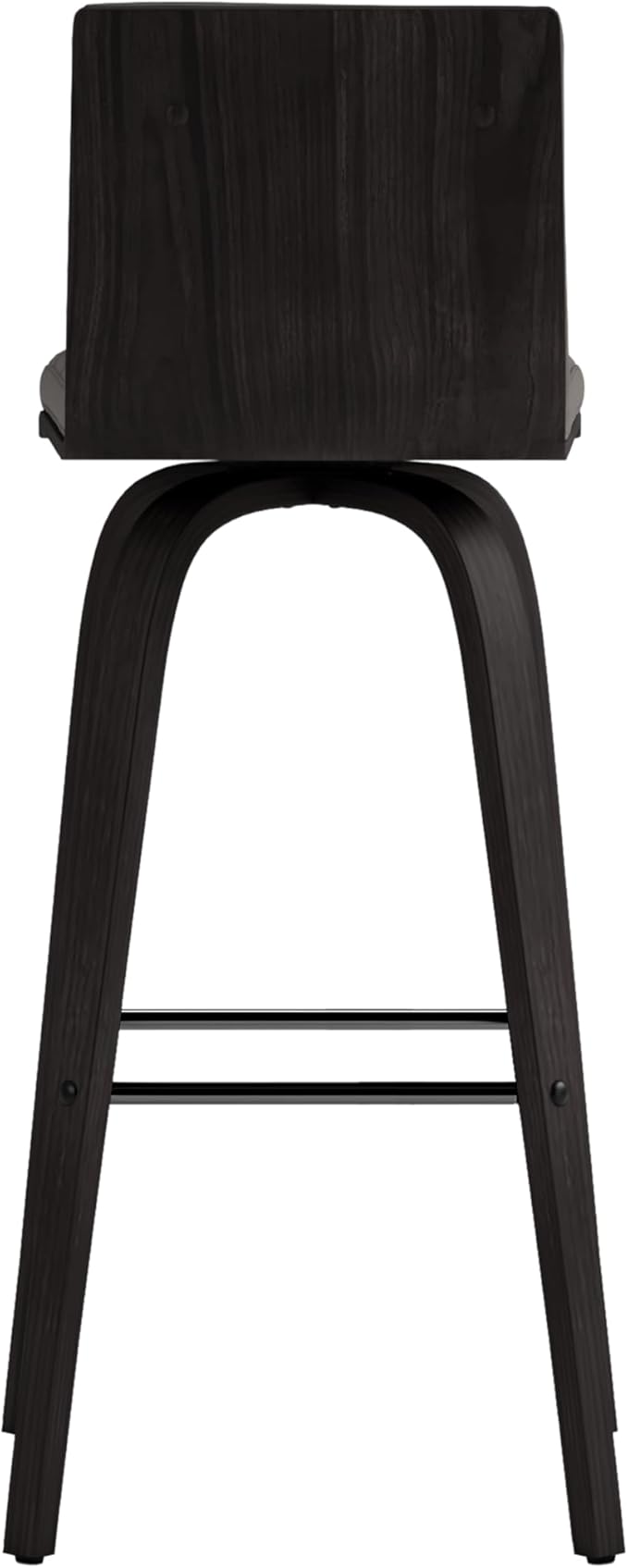 Armen Living size color options Vienna 30" Bar Height Barstool Brushed Wood - Image 4