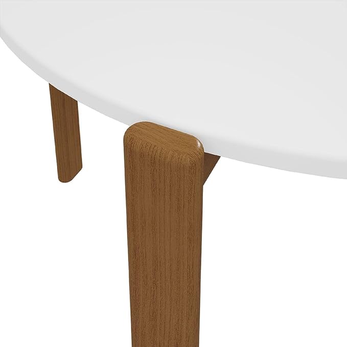 Manhattan Comfort Mid-Century Modern Gales Round 46.54 Dining Table - Image 7