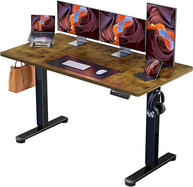 ErGear Electric Standing Desk, 55 x 27.5 inches, Height Adjustable Computer Desk by ErGear