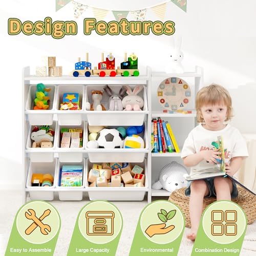 MallBest 4-Tier Kids' Toy Storage Organizer Shelf - Image 6