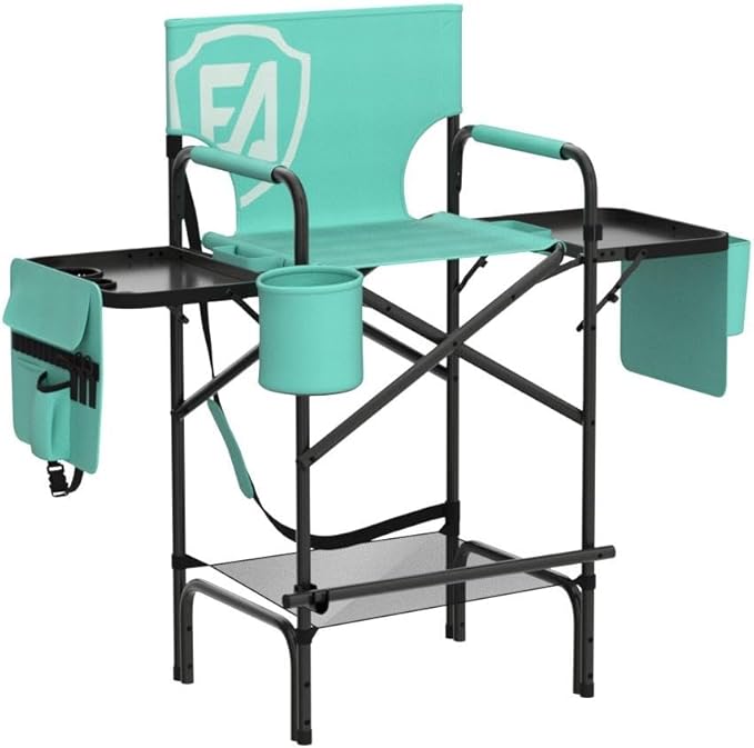EVER ADVANCED 31" Tall Portable Makeup Artist Chair - Image 4