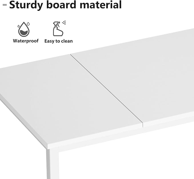 DlandHome 71 inches X-Large Computer Desk, Composite Wood Board, Decent and - Image 4