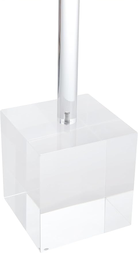 Clear Acrylic End Table, Side Table, - Image 4