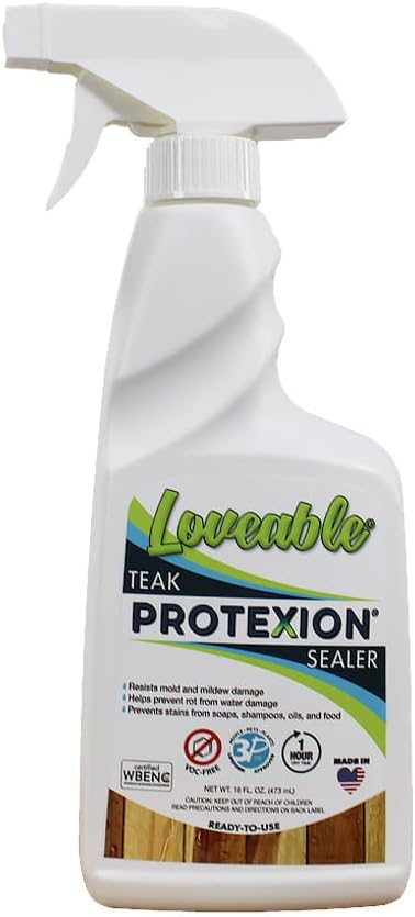 EcoDecors Loveable 32 oz Spray Bottle Teak Cleaner and Loveable Protection 16 - Image 3