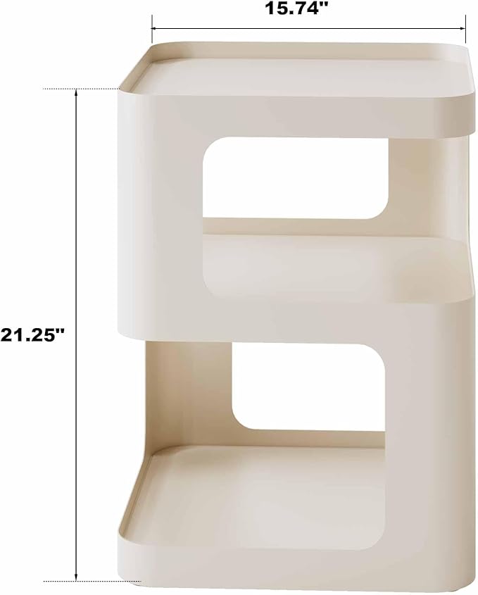 XIV Side Table, Small End Table, Modern Nightstand, Accent Bedside Table - Image 2