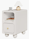 Solid Wood Night Stand, Narrow Nightstand by MVPSONAG