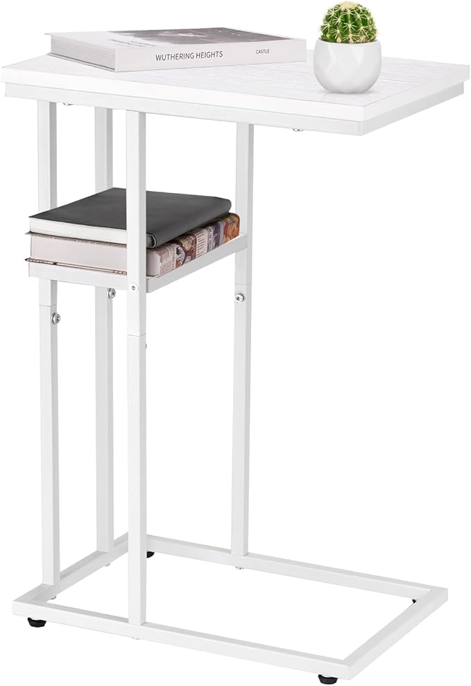 Yoobure C Shaped End Table, Side Table by Yoobure