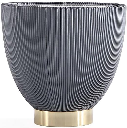 Manhattan Comfort Anderson Modern 18" Round End Table 2.0 | Ceramic Marble - Image 9