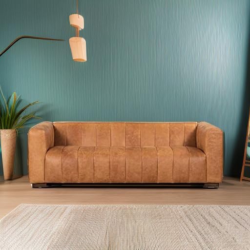 Poly & Bark Canale Leather Couch - Image 2