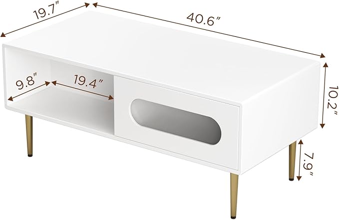 Modern Coffee Table for Living Room - Image 2