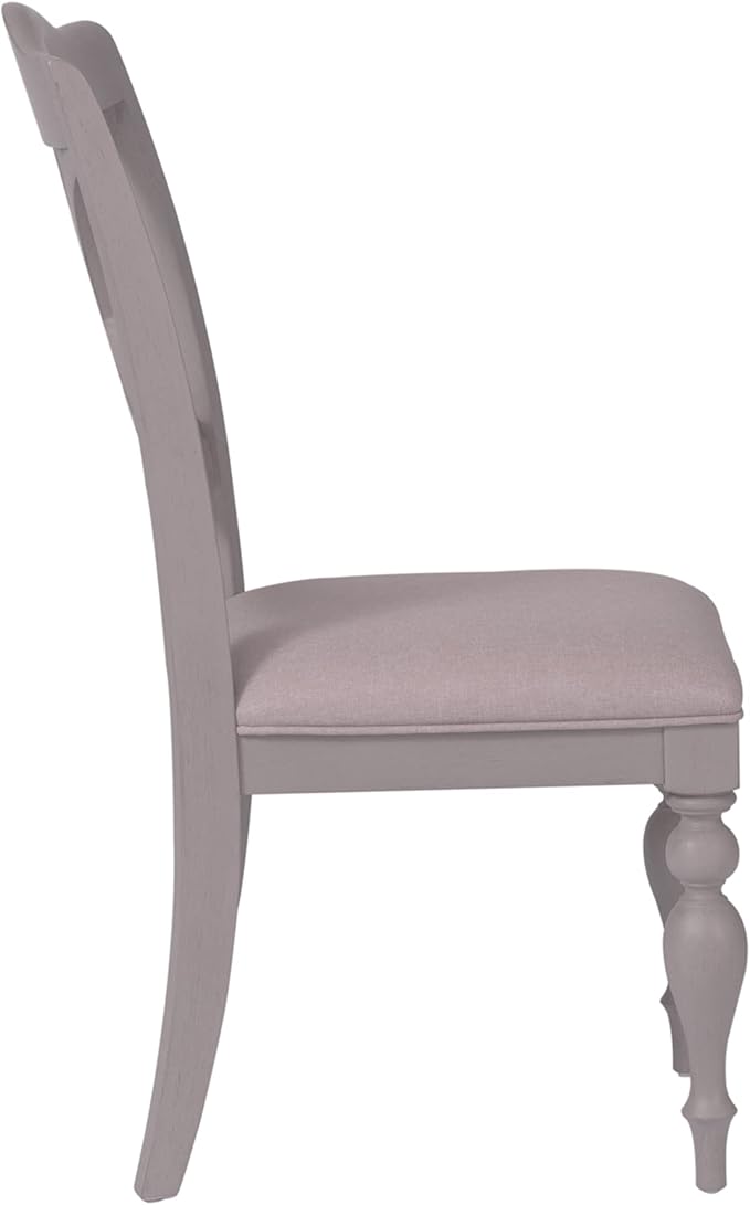 LIBERTY FURNITURE INDUSTRIES, INC. Summer House Slat Back Side Chair-Set of 2 - Image 6