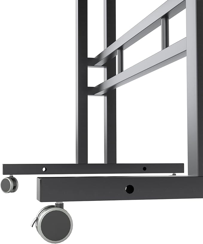 soges 23.6inches Height Adjustable Desk Laptop Desk on The Wheels, Rolling - Image 9