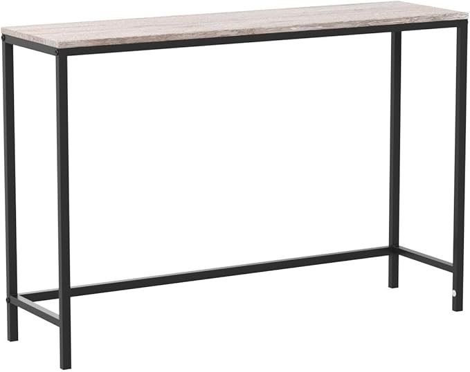Console Table for Entryway Narrow Sofa Tables Entryway Table Rustic Narrow - Image 5