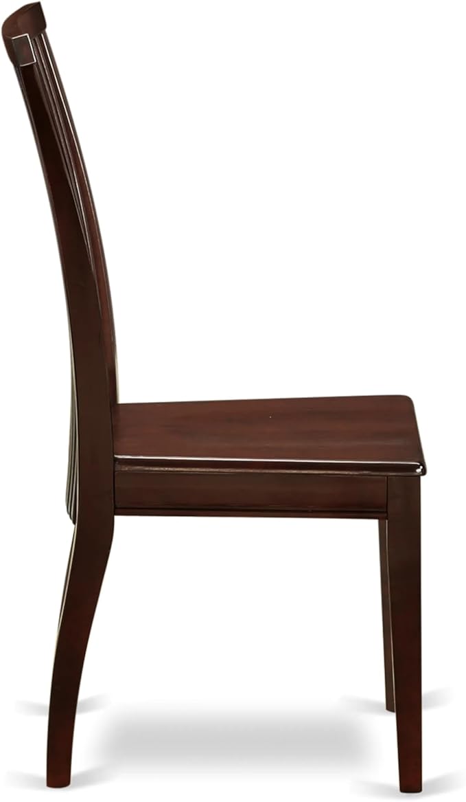 East West Furniture AMIP3-MAH-W 3 Piece Dining Table Set - Image 10