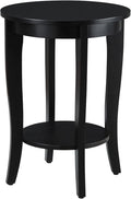 Convenience Concepts American Heritage Round End Table by ConvenienceConcepts