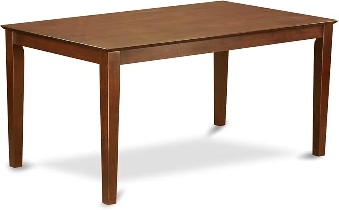 East West Furniture CAAB7-MAH-72 7 Piece Kitchen Table & Chairs Set Consist of - Image 3