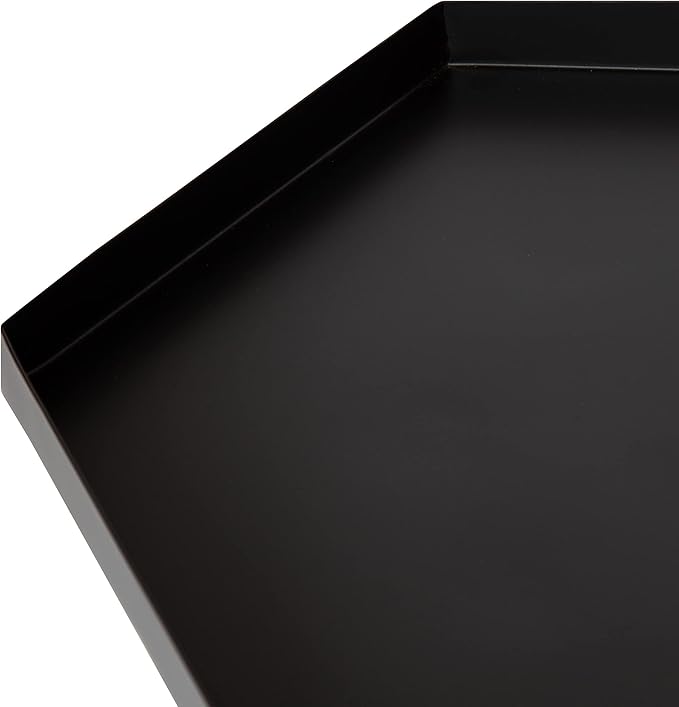 Kate and Laurel Kashvi Modern Side Table; 17 x 15 x 20; Black; Decorative - Image 5